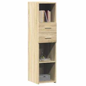 Skříň highboard dub sonoma 30 x 42,5 x 124 cm kompozitní dřevo - obrázek 3