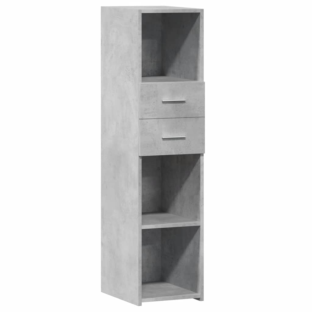 vidaXL Skříň highboard betonově šedá 30x42,5x124 cm kompozitní dřevo