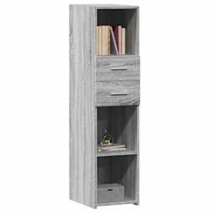 Skříň highboard šedá sonoma 30 x 42,5 x 124 cm kompozitní dřevo - obrázek 3