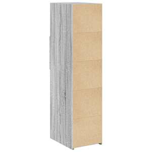 Skříň highboard šedá sonoma 30 x 42,5 x 124 cm kompozitní dřevo - obrázek 6