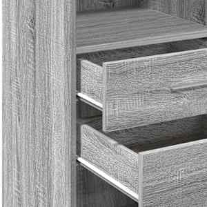 Skříň highboard šedá sonoma 30 x 42,5 x 124 cm kompozitní dřevo - obrázek 8