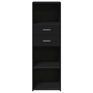 Skříň highboard černá 40 x 42,5 x 124 cm kompozitní dřevo - obrázek 4