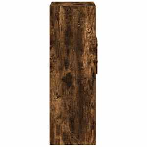 Skříň highboard kouřový dub 40 x 42,5 x 124 cm kompozitní dřevo - obrázek 5