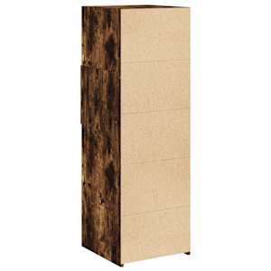 Skříň highboard kouřový dub 40 x 42,5 x 124 cm kompozitní dřevo - obrázek 6