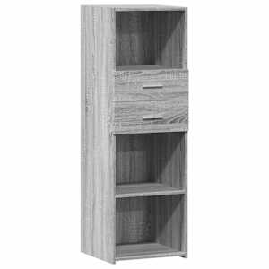 Skříň highboard šedá sonoma 40 x 42,5 x 124 cm kompozitní dřevo - obrázek 2