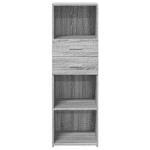 Skříň highboard šedá sonoma 40 x 42,5 x 124 cm kompozitní dřevo - obrázek 4