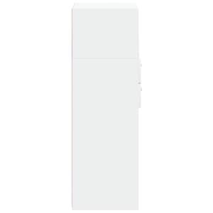 Skříň highboard bílá 45 x 42,5 x 124 cm kompozitní dřevo - obrázek 5