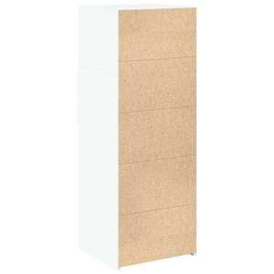 Skříň highboard bílá 45 x 42,5 x 124 cm kompozitní dřevo - obrázek 6