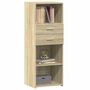Skříň highboard dub sonoma 45 x 42,5 x 124 cm kompozitní dřevo - obrázek 3