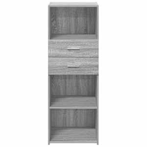 Skříň highboard šedá sonoma 45 x 42,5 x 124 cm kompozitní dřevo - obrázek 4