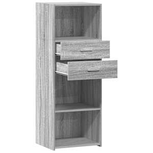Skříň highboard šedá sonoma 45 x 42,5 x 124 cm kompozitní dřevo - obrázek 7