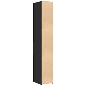 Skříň highboard černá 30 x 42,5 x 185 cm kompozitní dřevo - obrázek 6