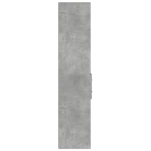 Skříň highboard betonově šedá 30x42,5x185 cm kompozitní dřevo - obrázek 5