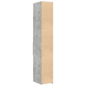 Skříň highboard betonově šedá 30x42,5x185 cm kompozitní dřevo - obrázek 6