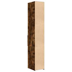 Skříň highboard kouřový dub 30 x 42,5 x 185 cm kompozitní dřevo - obrázek 6