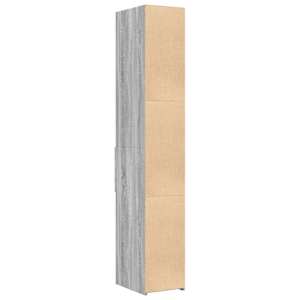 Skříň highboard šedá sonoma 30 x 42,5 x 185 cm kompozitní dřevo - obrázek 6