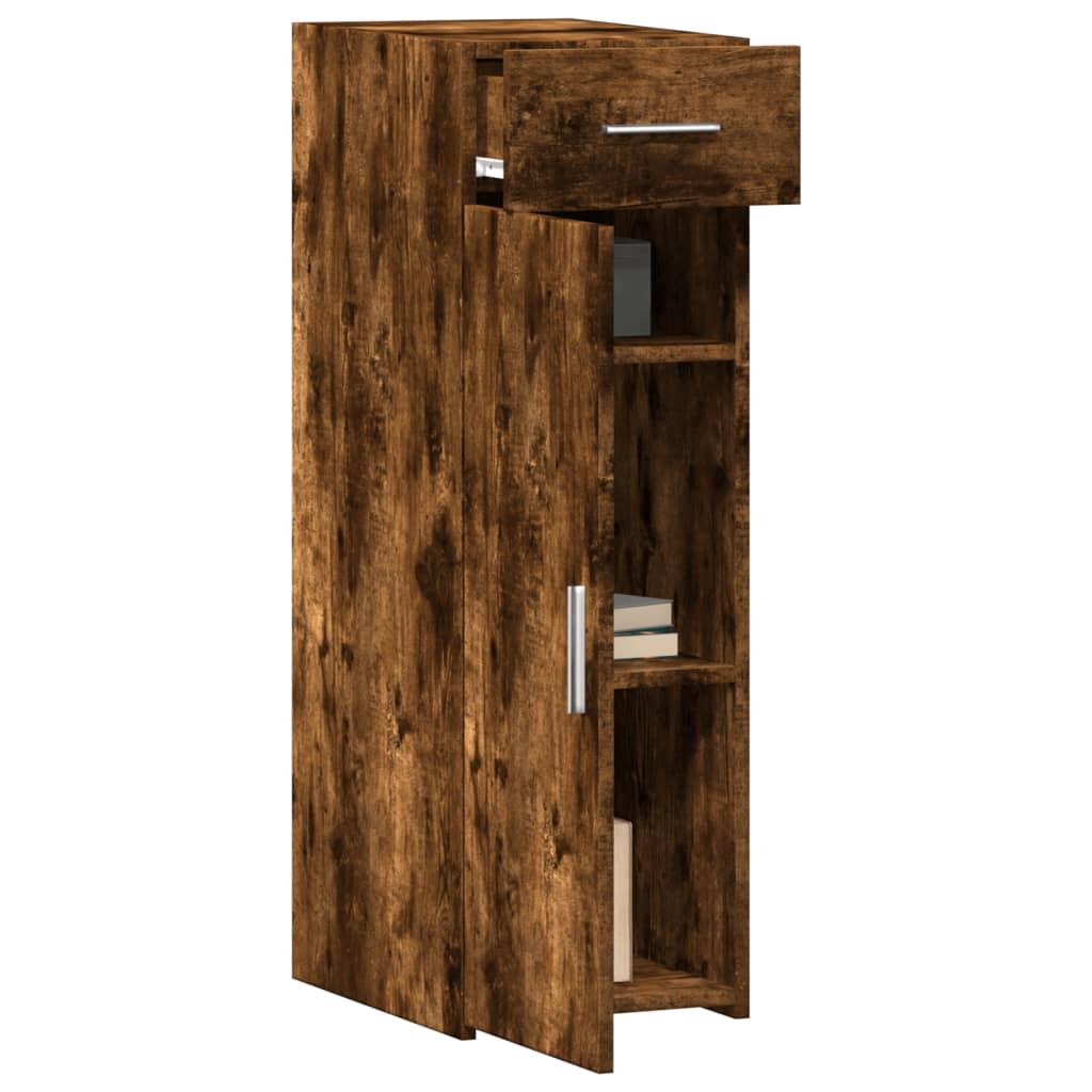 Thumbnail - vidaXL Sideboard Räuchereiche 30x42,5x93 cm Holzwerkstoff