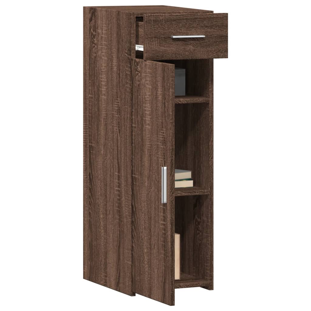 Thumbnail - vidaXL Sideboard Braun Eichen-Optik 30x42,5x93 cm Holzwerkstoff