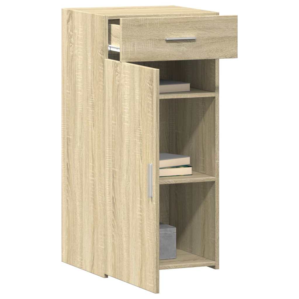 Thumbnail - vidaXL Sideboard Sonoma-Eiche 45x42,5x93 cm Holzwerkstoff