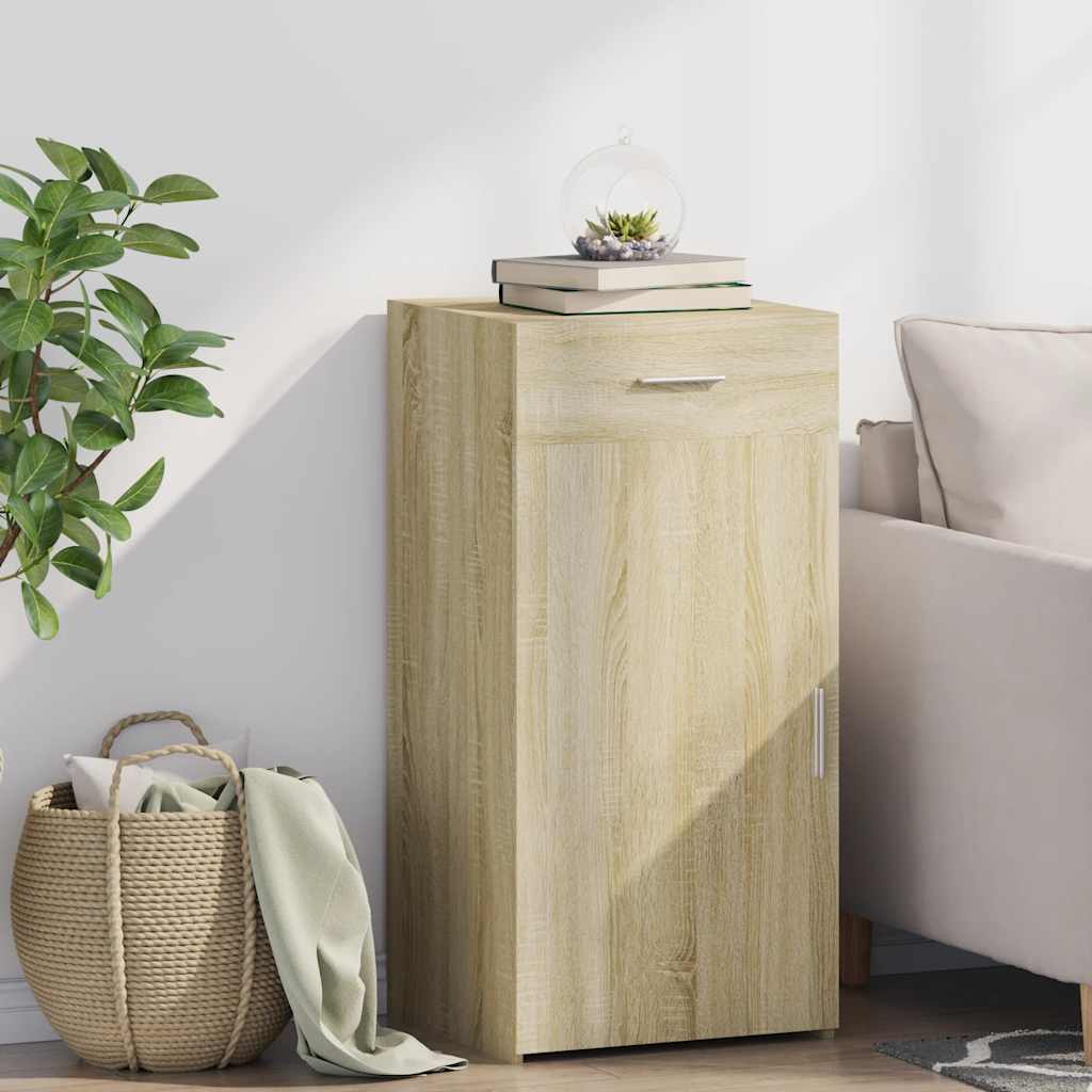 vidaXL Dulap, stejar sonoma, 45x42,5x93 cm, lemn prelucrat