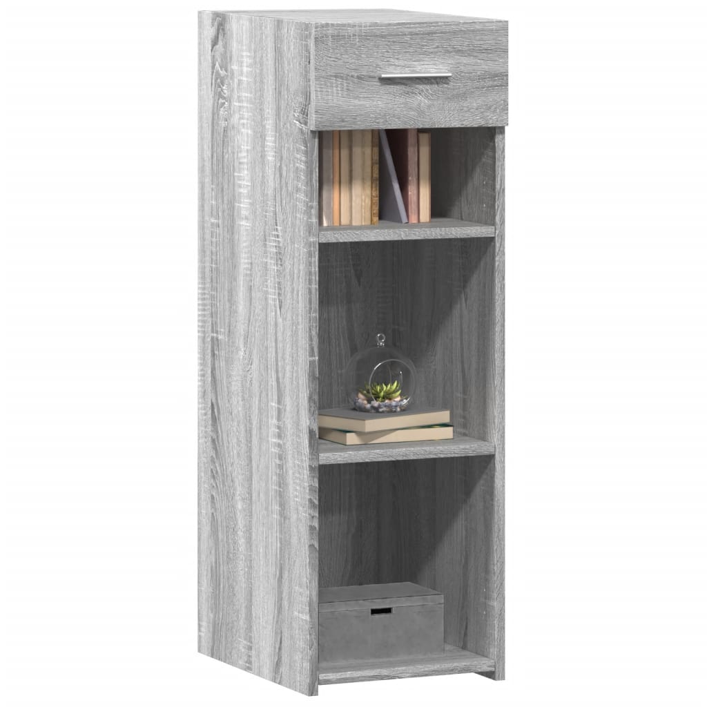 Thumbnail - vidaXL Sideboard Grau Sonoma 30x42,5x93 cm Holzwerkstoff