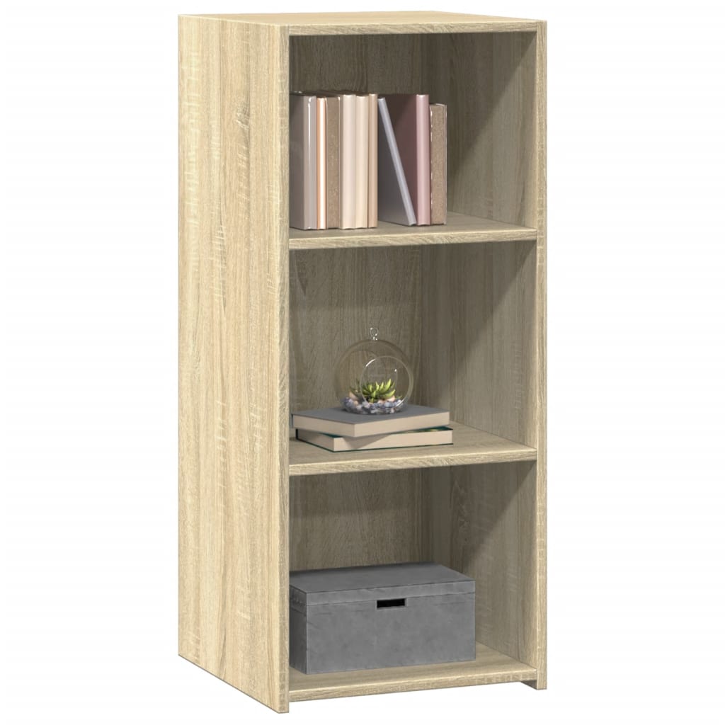 vidaXL Dressoir 40x41x93 cm bewerkt hout sonoma eikenkleurig afbeelding