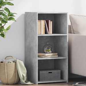 Komoda betonsko siva 45x41x93 cm inženirski les