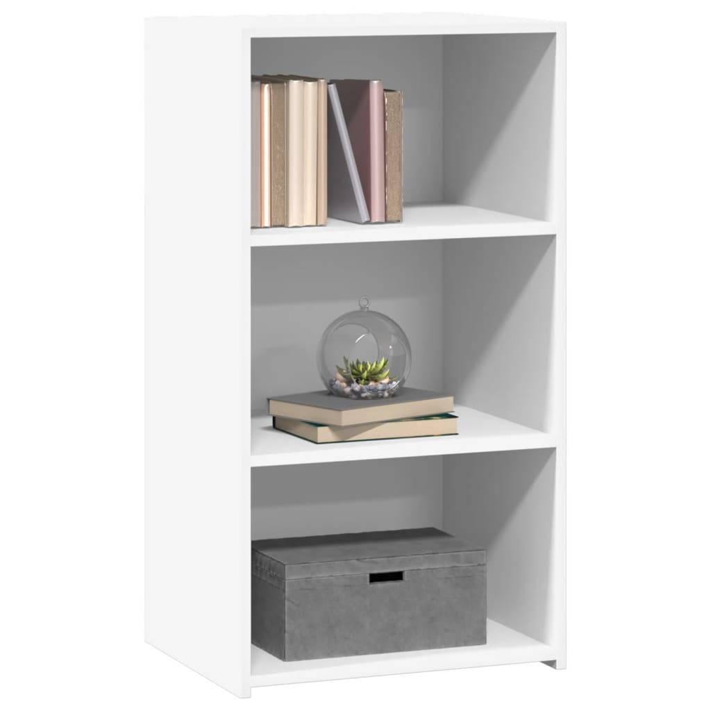 vidaXL Dressoir 50x41x93 cm bewerkt hout wit afbeelding