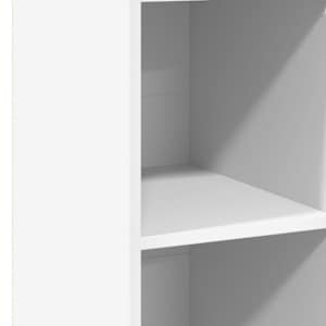 Skříň highboard bílá 30 x 41 x 124 cm kompozitní dřevo - obrázek 7