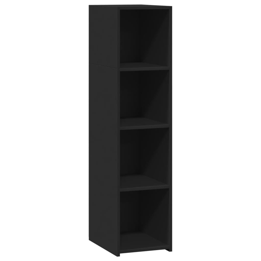 vidaXL Skříň highboard černá 30 x 41 x 124 cm kompozitní dřevo