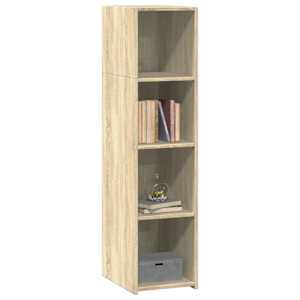 Skříň highboard dub sonoma 30 x 41 x 124 cm kompozitní dřevo - obrázek 3