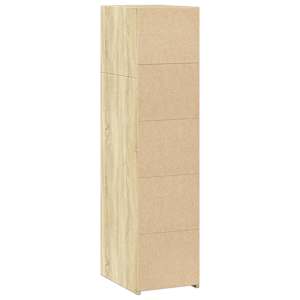 Skříň highboard dub sonoma 30 x 41 x 124 cm kompozitní dřevo - obrázek 6