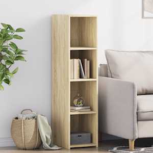 Skříň highboard dub sonoma 30 x 41 x 124 cm kompozitní dřevo - obrázek 1
