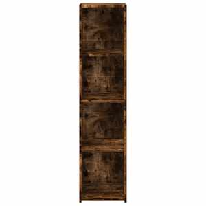 Skříň highboard kouřový dub 30 x 41 x 124 cm kompozitní dřevo - obrázek 4