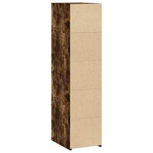 Skříň highboard kouřový dub 30 x 41 x 124 cm kompozitní dřevo - obrázek 6
