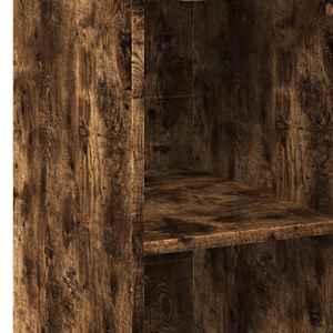Skříň highboard kouřový dub 30 x 41 x 124 cm kompozitní dřevo - obrázek 7