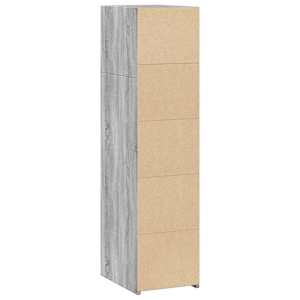 Skříň highboard šedá sonoma 30 x 41 x 124 cm kompozitní dřevo - obrázek 6