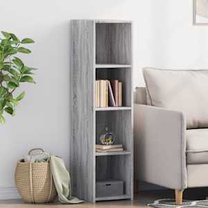 Skříň highboard šedá sonoma 30 x 41 x 124 cm kompozitní dřevo - obrázek 1