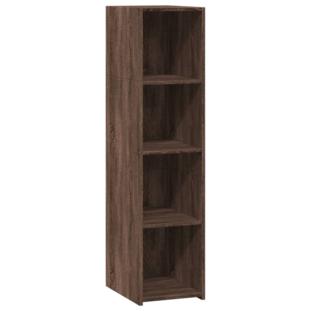 vidaXL Skříň highboard hnědý dub 30 x 41 x 124 cm kompozitní dřevo