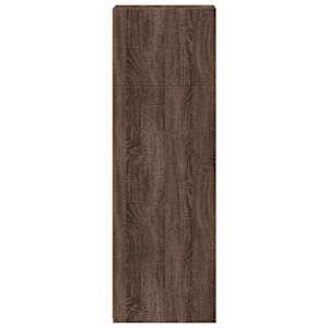 Skříň highboard hnědý dub 30 x 41 x 124 cm kompozitní dřevo - obrázek 5
