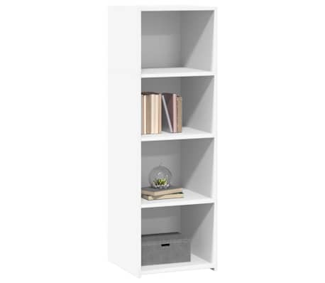 vidaXL Buffet blanc 40x41x124 cm bois d'ing&eacute;nierie