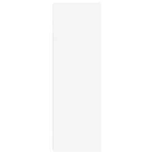 Skříň highboard bílá 40 x 41 x 124 cm kompozitní dřevo - obrázek 5