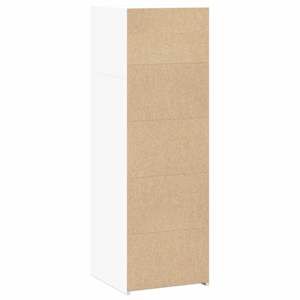 Skříň highboard bílá 40 x 41 x 124 cm kompozitní dřevo - obrázek 6