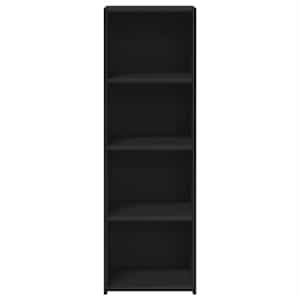 Skříň highboard černá 40 x 41 x 124 cm kompozitní dřevo - obrázek 4