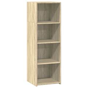 Skříň highboard dub sonoma 40 x 41 x 124 cm kompozitní dřevo - obrázek 2