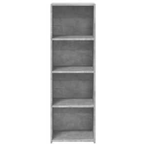 Skříň highboard betonově šedá 40 x 41 x 124 cm kompozitní dřevo - obrázek 4