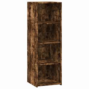 Skříň highboard kouřový dub 40 x 41 x 124 cm kompozitní dřevo - obrázek 2