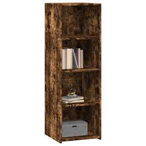 Skříň highboard kouřový dub 40 x 41 x 124 cm kompozitní dřevo - obrázek 3