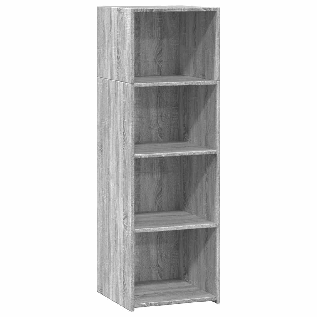 vidaXL Skříň highboard šedá sonoma 40 x 41 x 124 cm kompozitní dřevo