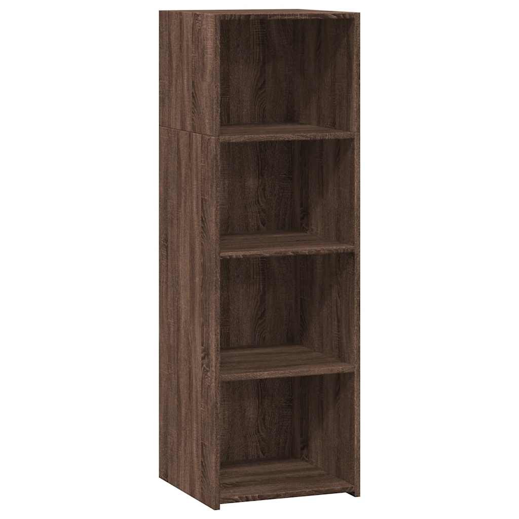 vidaXL Skříň highboard hnědý dub 40 x 41 x 124 cm kompozitní dřevo